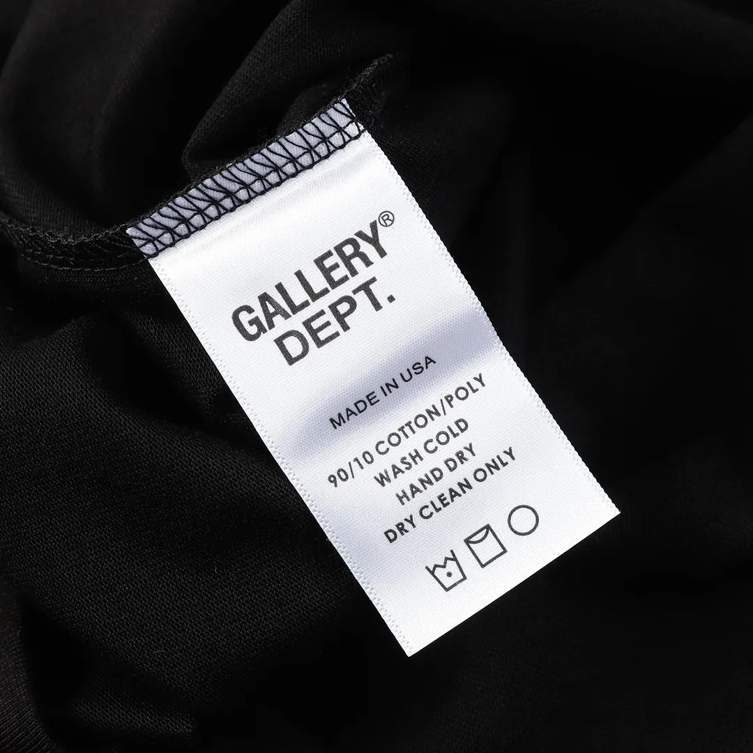 GALLERY.DEPT Summer new short-sleeved style No.: D3138#P106 Color: Black Red White Size: S M L XL